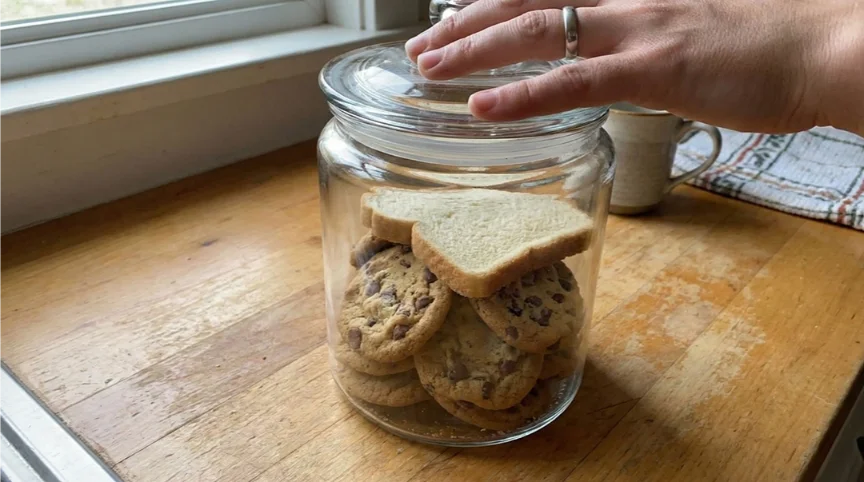 Add a Slice of Bread to Your Cookie Jar