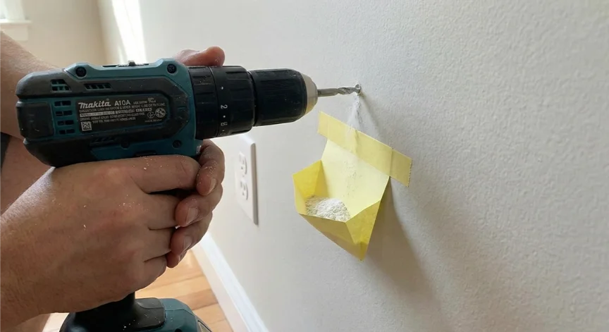 Drill a Hole Without the Dust Mess