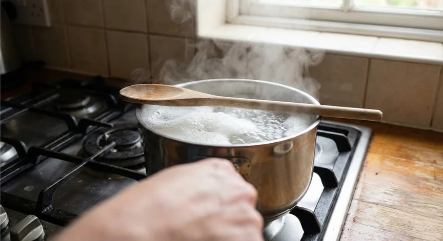 Lay a Wooden Spoon Across the Pot