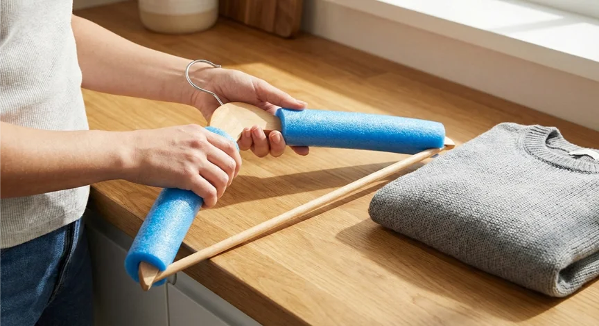 Stop Hangers From Leaving Bumps on Your Shirts