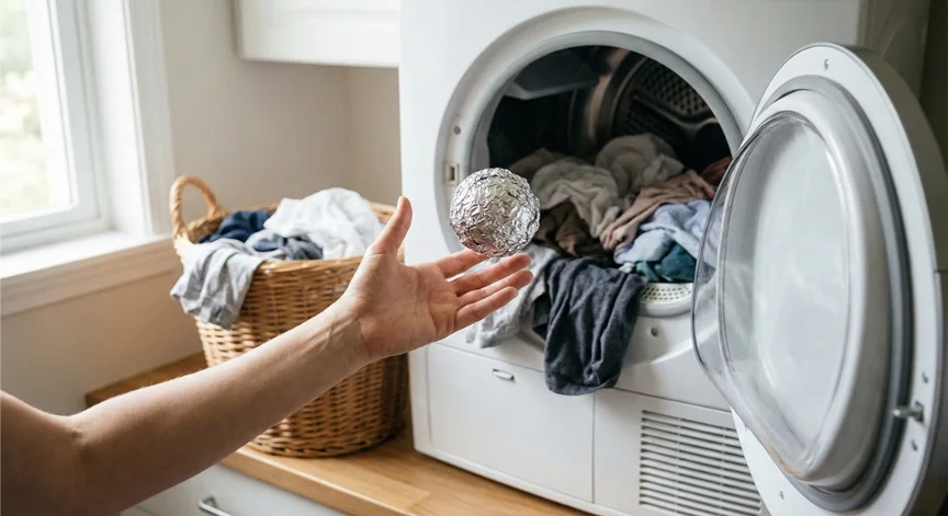 Toss a Foil Ball in the Dryer